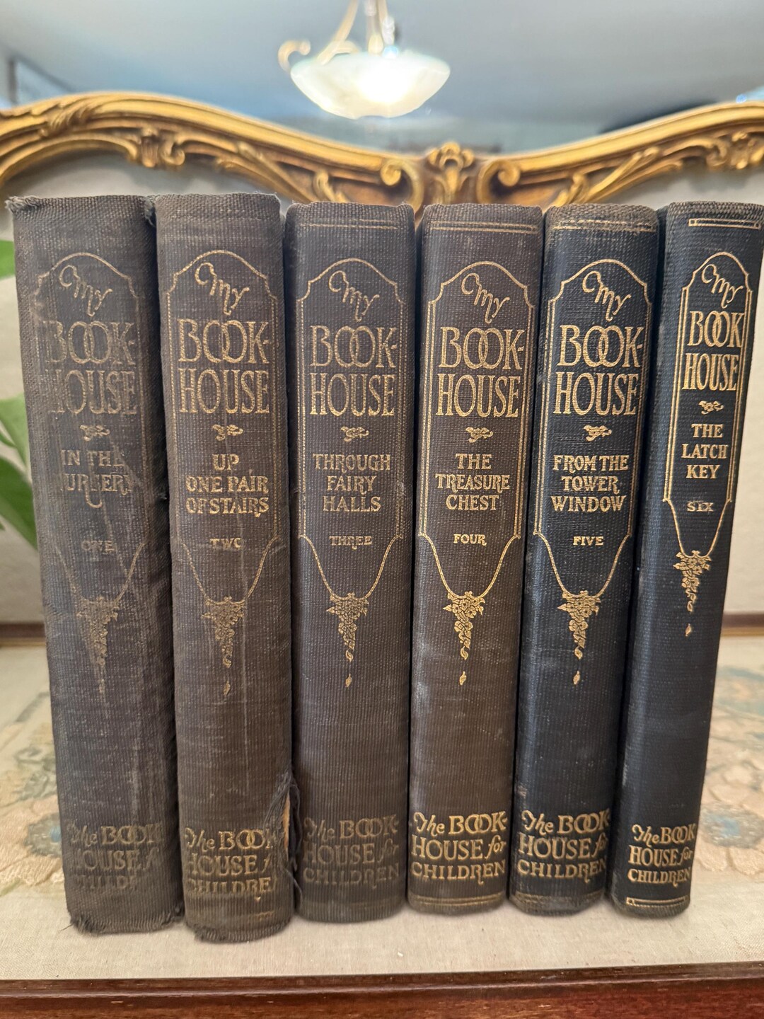 Antique First Edition Set 1920 My Book House Collection Vol