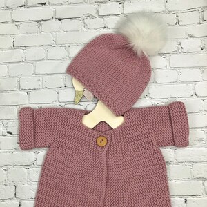 baby girl pom pom cardigan