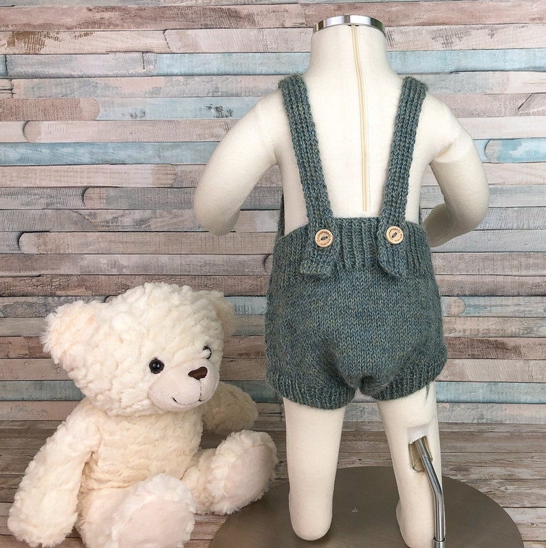 Alpaca Knit Baby Romper Gender Neutral Baby Clothes Infant Etsy