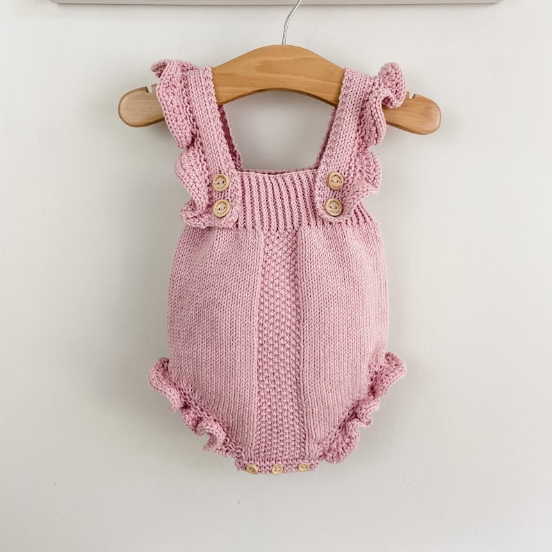Babynature Knitted Romper main image 0