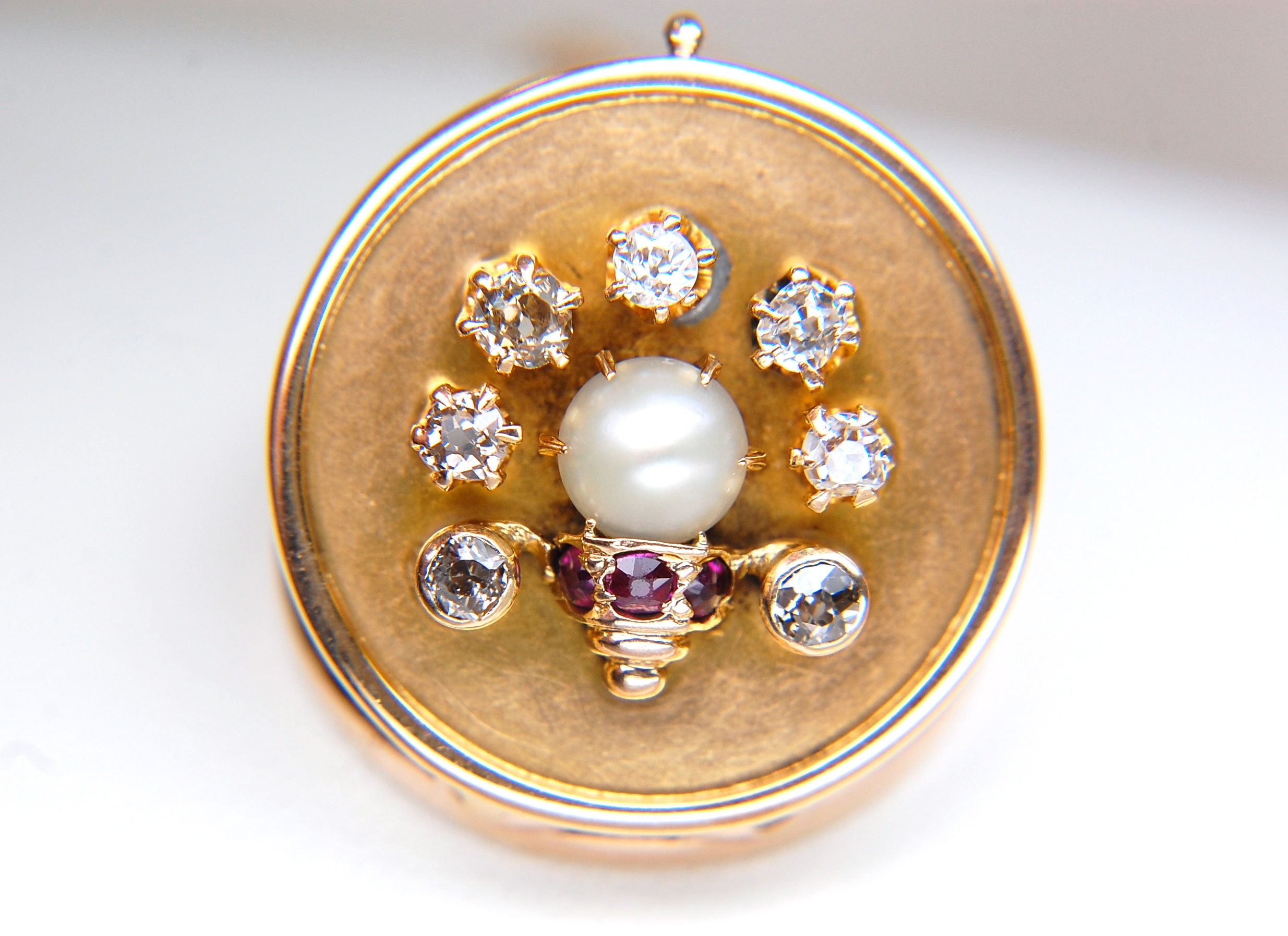 Mia Diamonds 10k Yellow Gold Tiara Collection Diamond Lab Created White Sapphire Post Earrings