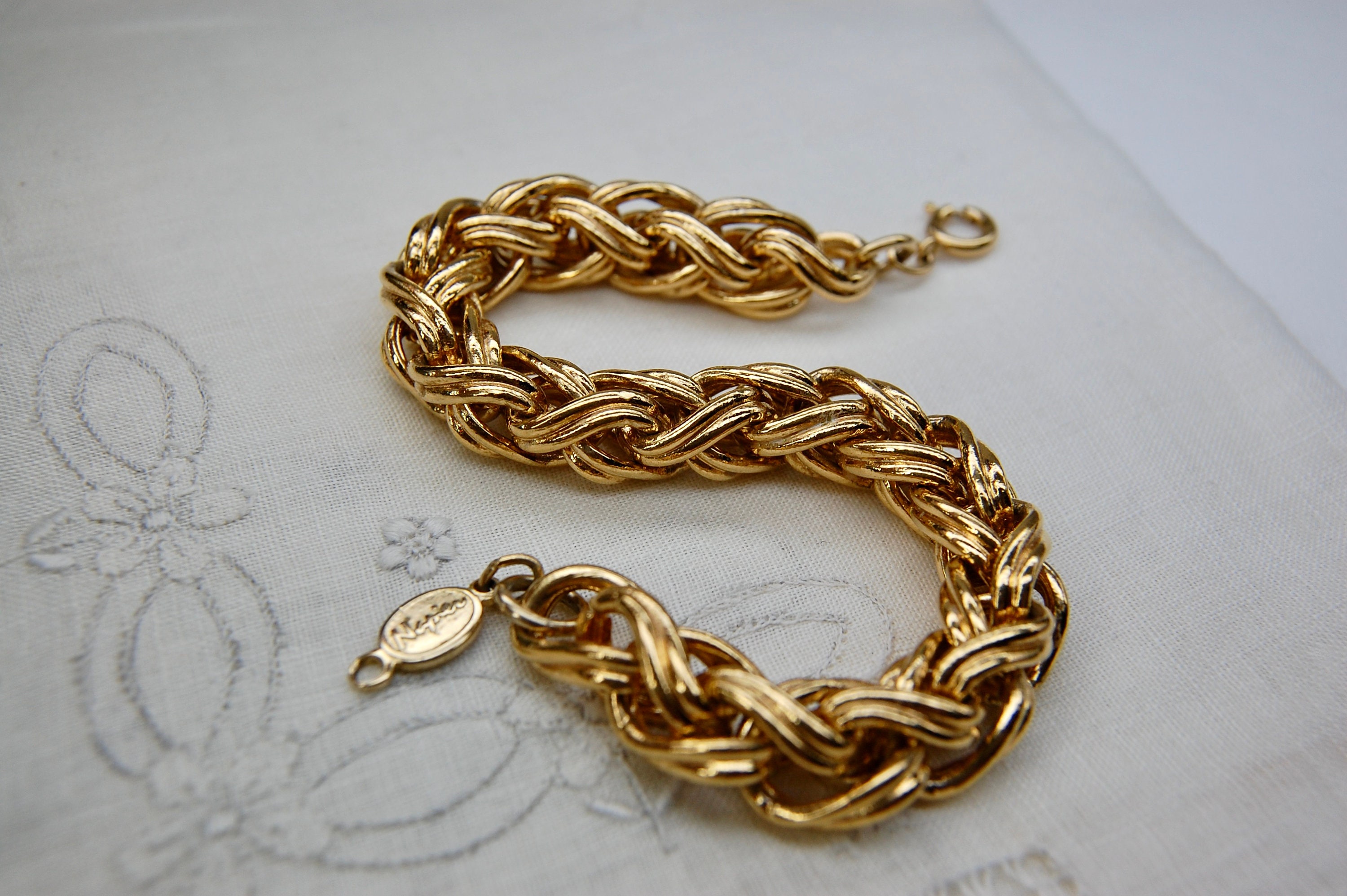 Vintage napier gold chain - Etsy 日本
