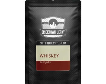Soft and Tender Style Beef Jerky - Whiskey
