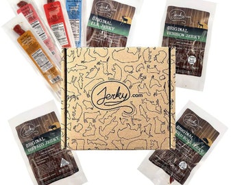 Exotic Jerky Snacks Gift Box