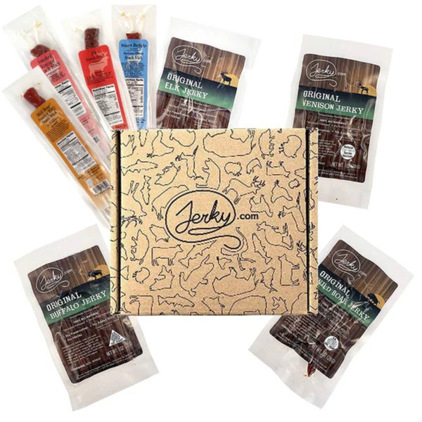 Exotic Jerky Snacks Gift Box