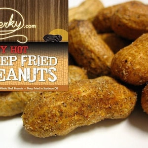Deep Fried Peanuts - Spicy Hot