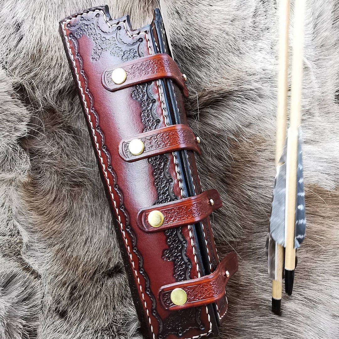 Archery Leather Arm Guard, Bespoke Arm Guard, Archery Arm Guard