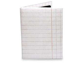 Decoy Notebook Wallet Tyvek Paper Design, Slim Mighty Wallet