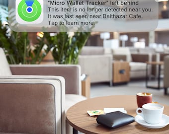 Never Lose Your Wallet Again - Micro Thin AirTag Tracker