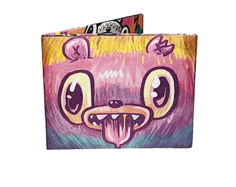 Bearbrains Mighty Wallet by Independent Artist Nate Bear