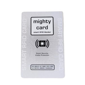 Smart RFID - Mighty Card(s) - RFID protection - RFID Wallet security - Card Blocker - rfid blocking - rfid blocking sleeve - rfid