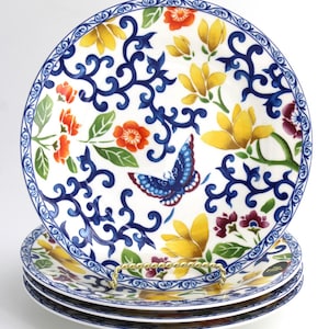 Ralph Lauren Mandarin Blue Plates - Etsy