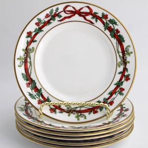 Holly Ribbons by Royal Worcester - Etsy
