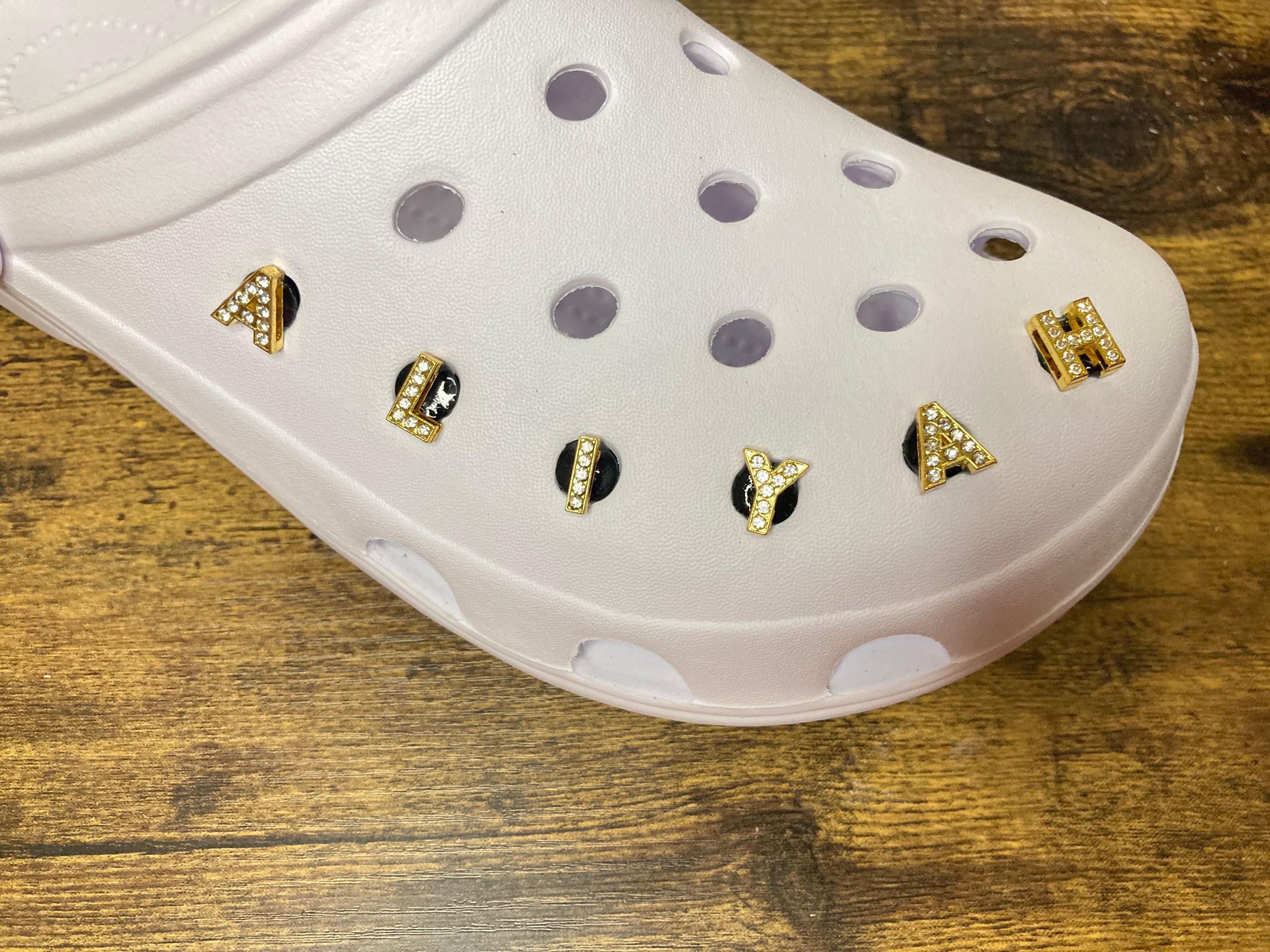 gold croc charms