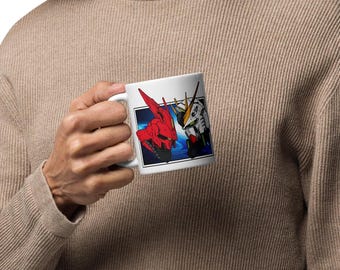 New vs Saz Robos - Mug