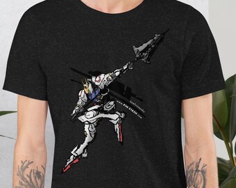 Barbatos Robo - Black Cotton Unisex Tee