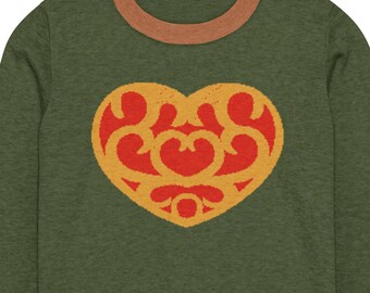 Links Heart - Knitted Sweater