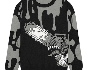 Black Ch4insaw - Knitted Sweater