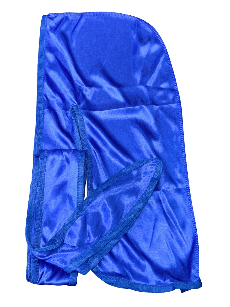 Silky/Satin Durags 360 Waves Color Options Blue