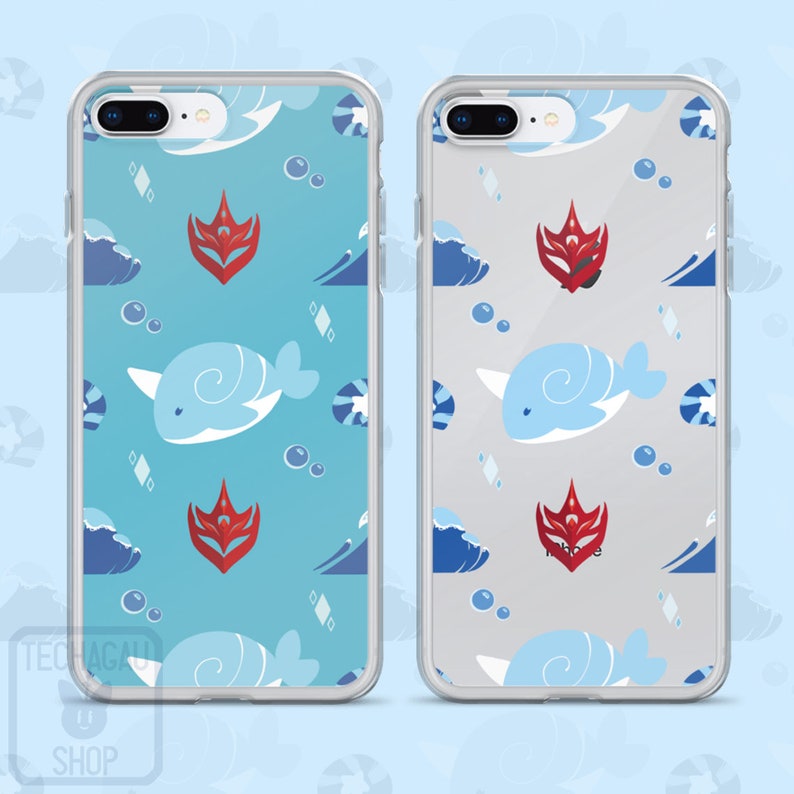 Tartaglia/Childe- Genshin Impact // Clear Samsung & Iphone Case// Gamer Gift // (unofficial fan merch) 