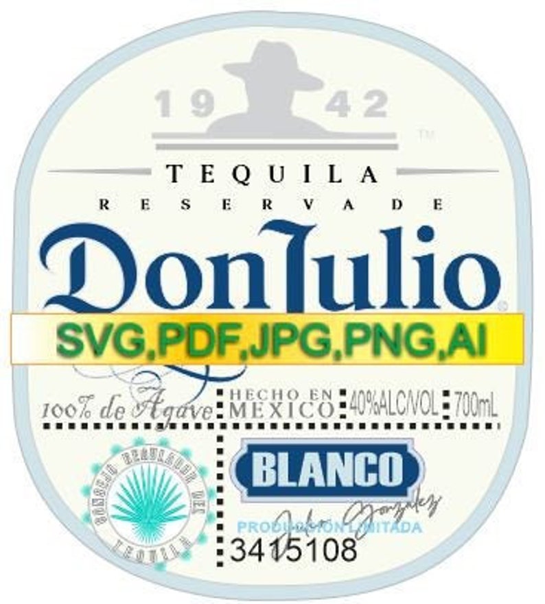  Don Julio Label Template Free 