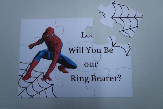 Ring bearer puzzle proposal sale