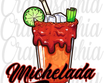 Michelada Expert Digital Download png file for sublimation waterslides or print and cut