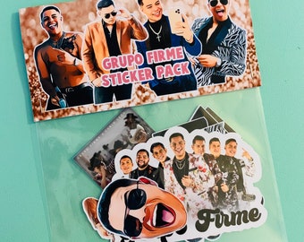 Grupo Firme Sticker pack Eduin Caz