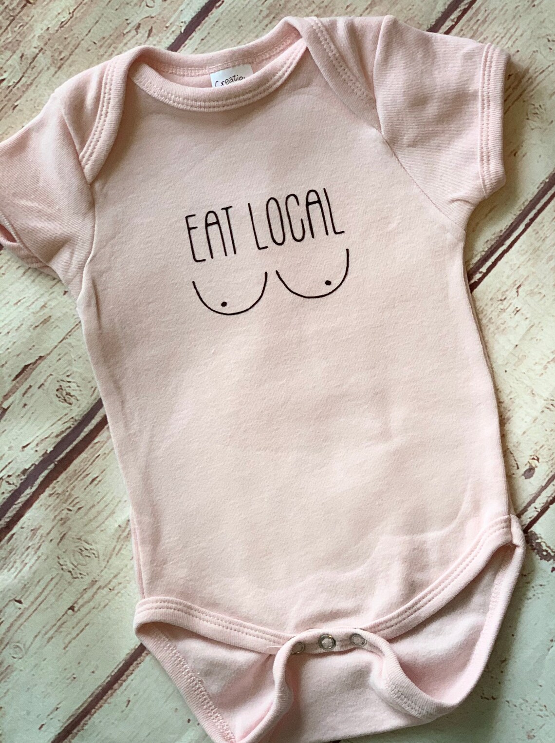 Eat Local Breastfeeding Baby Infant Onesie Toddler Etsy