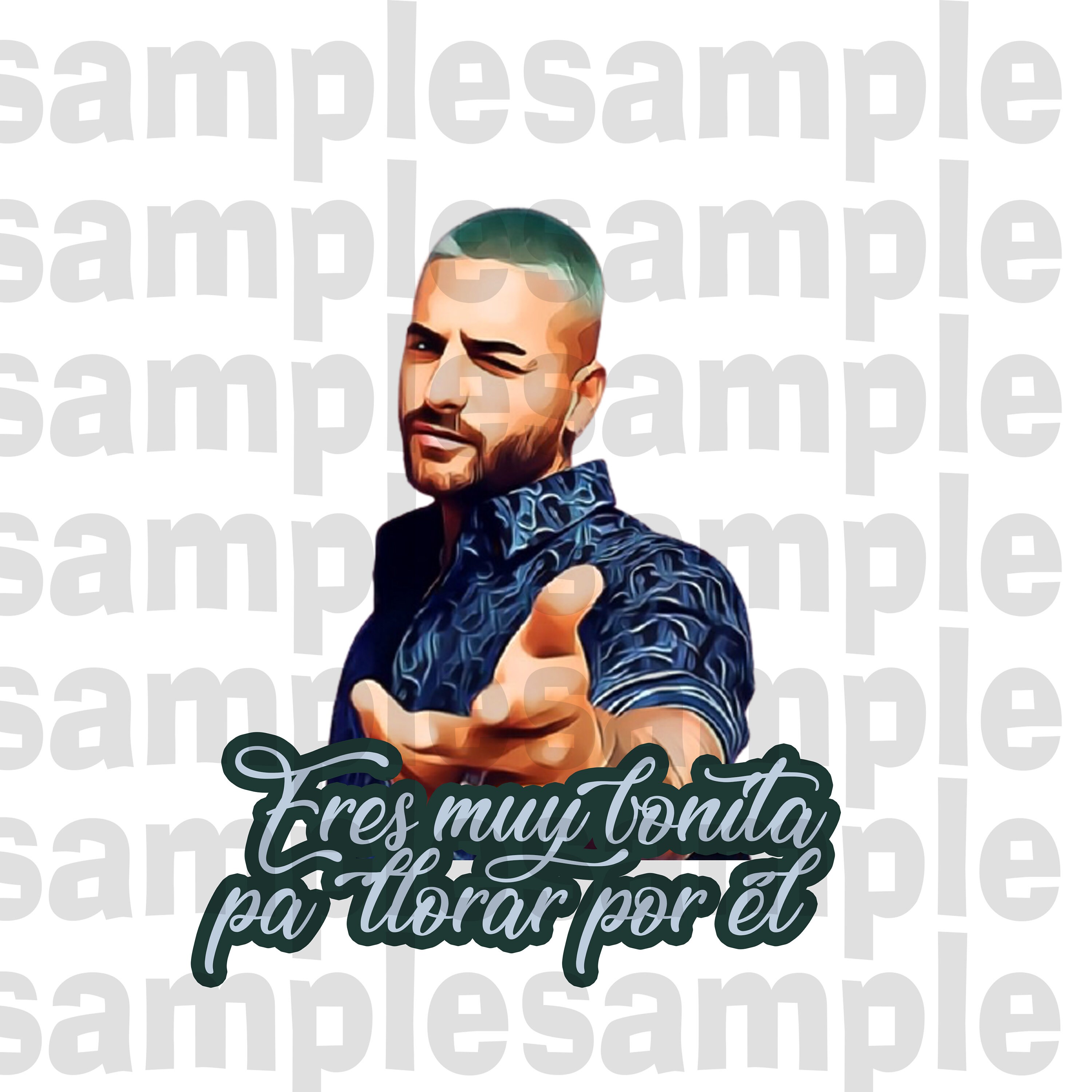 Digital download Maluma sublimation clipart PNG image and waterslides waterslide epoxy tumblers