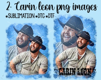 Carin Leon PNG digital download image file for sublimation dtg dtf