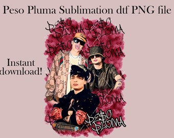 Peso Pluma PNG sublimation DTF digital download image file