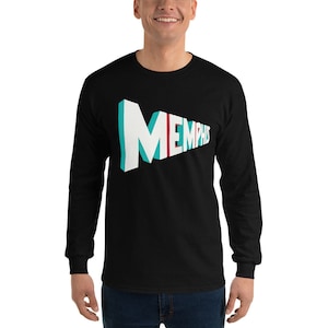 901 Memphis Sign Long Sleeve (Vancouver Colors)