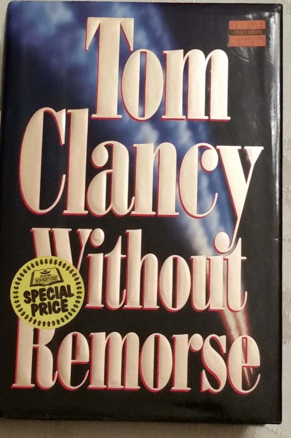 Tom Clancy Without Remorse Etsy