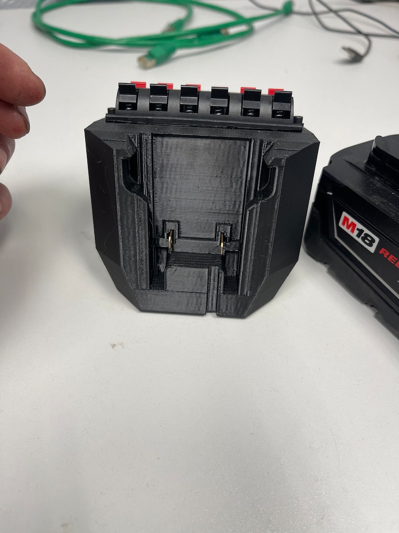 Milwaukee M18 Buck Boost power supply bench testing device. Adapter connector  DIY Mechanic tool repair