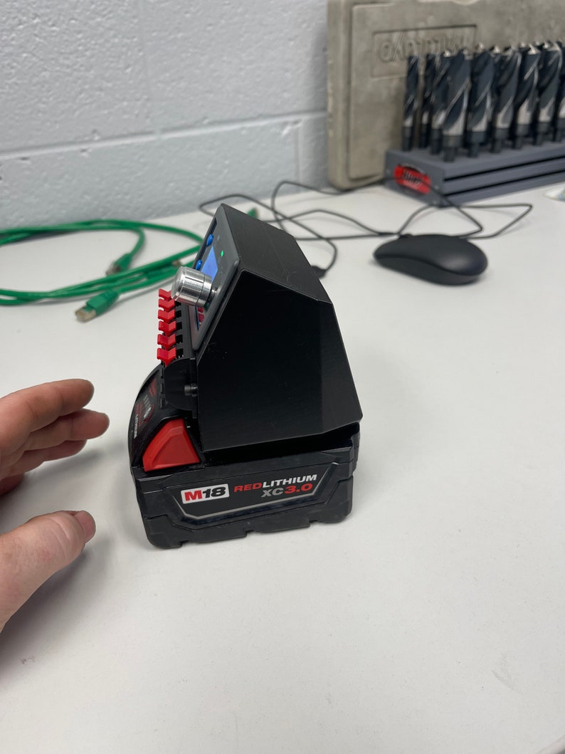 Milwaukee M18 Buck Boost power supply bench testing device. Adapter connector  DIY Mechanic tool repair
