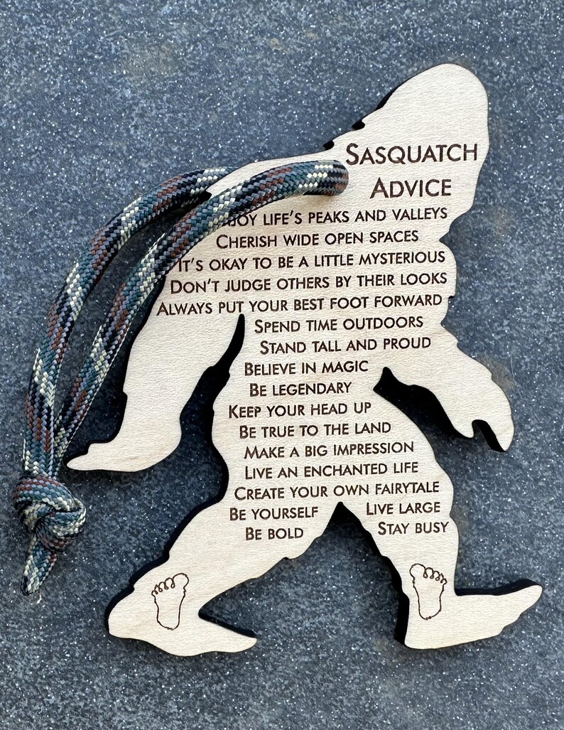 Sasquatch Advice Etsy Sasquatch Advice Etsy