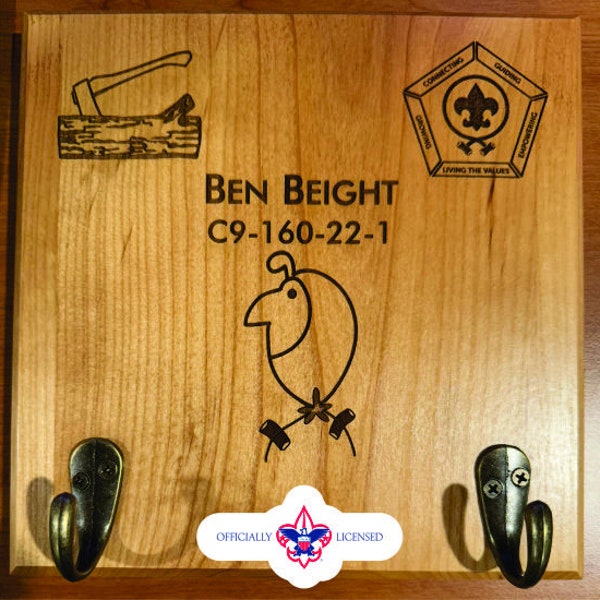 Wood Badge Critter Etsy