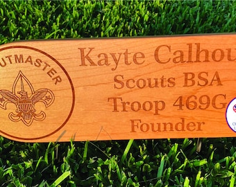 Wooden Yard Plaque