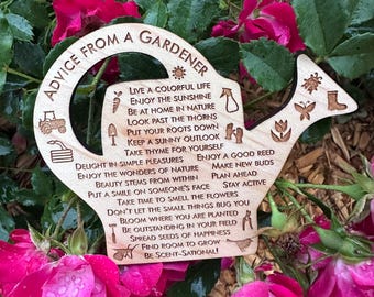 Advice from a Gardener