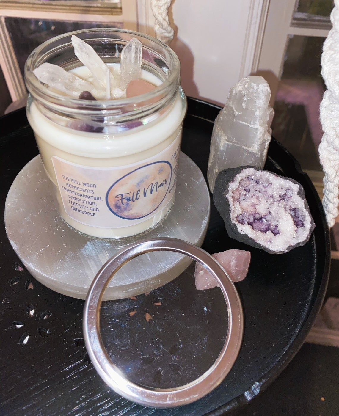 Full Moon/New Moon ritual candles Etsy