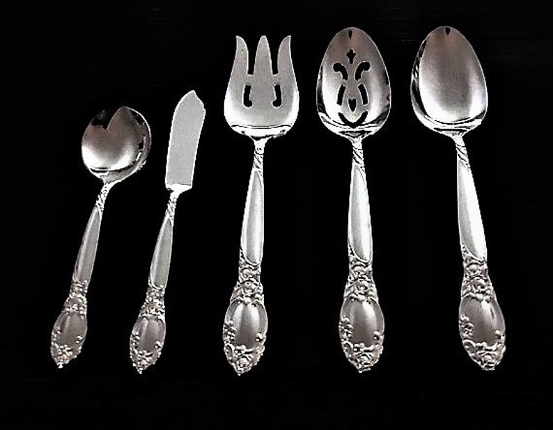 66 Pc. BALLADCOUNTRY LANE Oneida Community Plate Silverplate Etsy