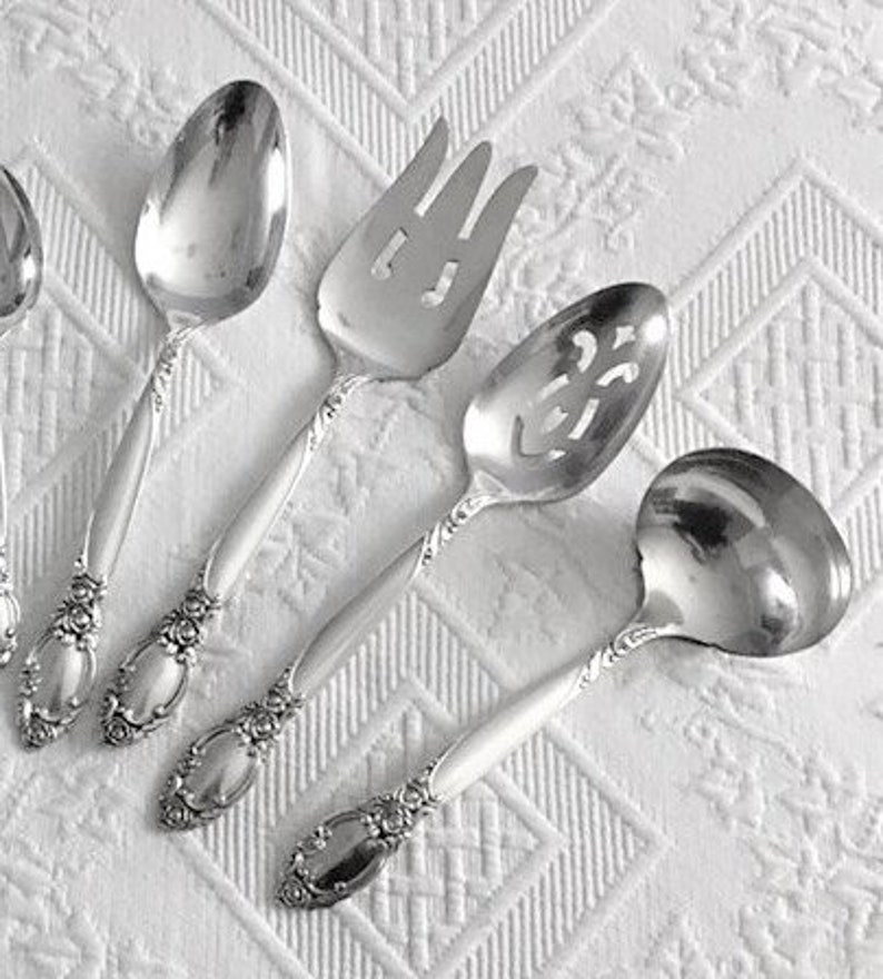 66 Pc. BALLADCOUNTRY LANE Oneida Community Plate Silverplate Etsy