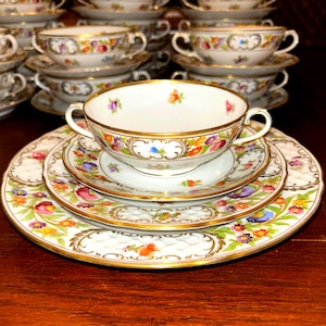 Schumann Bavaria Empress Dresden Flowers - Etsy