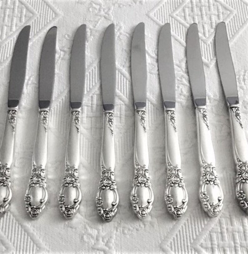 66 Pc. BALLADCOUNTRY LANE Oneida Community Plate Silverplate Etsy