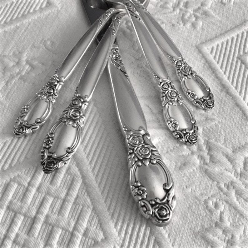 66 Pc. BALLADCOUNTRY LANE Oneida Community Plate Silverplate Etsy