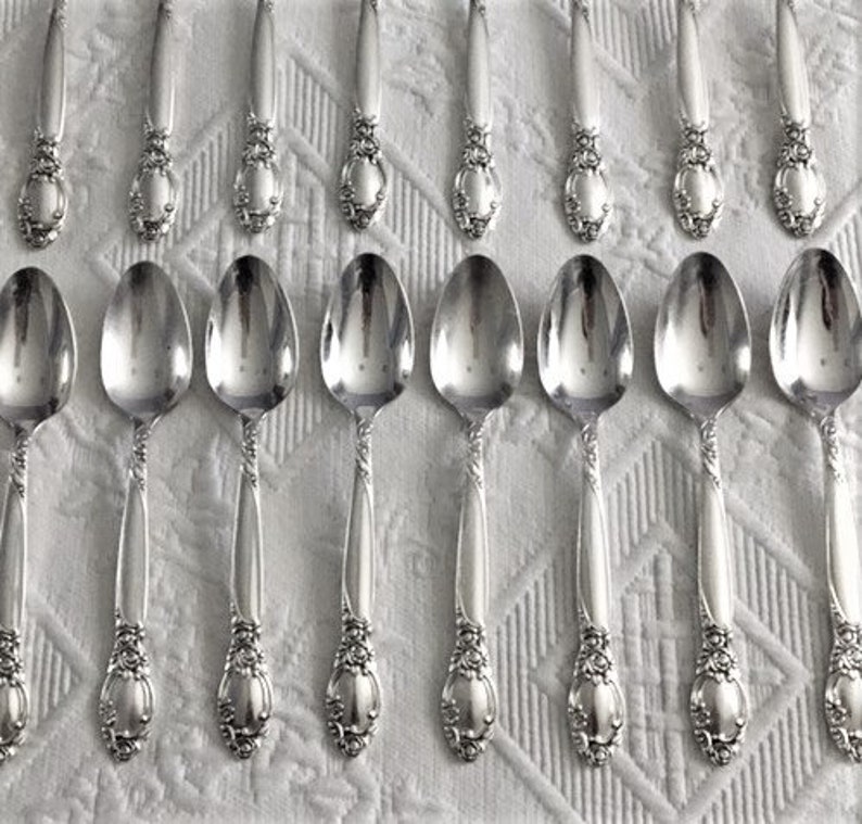 66 Pc. BALLADCOUNTRY LANE Oneida Community Plate Silverplate Etsy