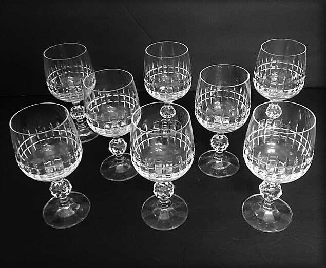 Barware Home & Living Drink & Barware Vintage Crystal 2 Cut Crystal