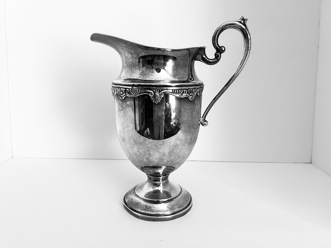 Sheridan Silver Co. Water Pitcher, Silverplate, Taunton, MA, 1946-1973 - Etsy