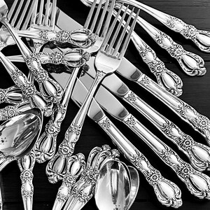 【Rogers Bros】Heritage ティーケトル スタンド / バナー 1847 Rogers Bros HERITAGE Silverplate Teaspoons Set of 4
